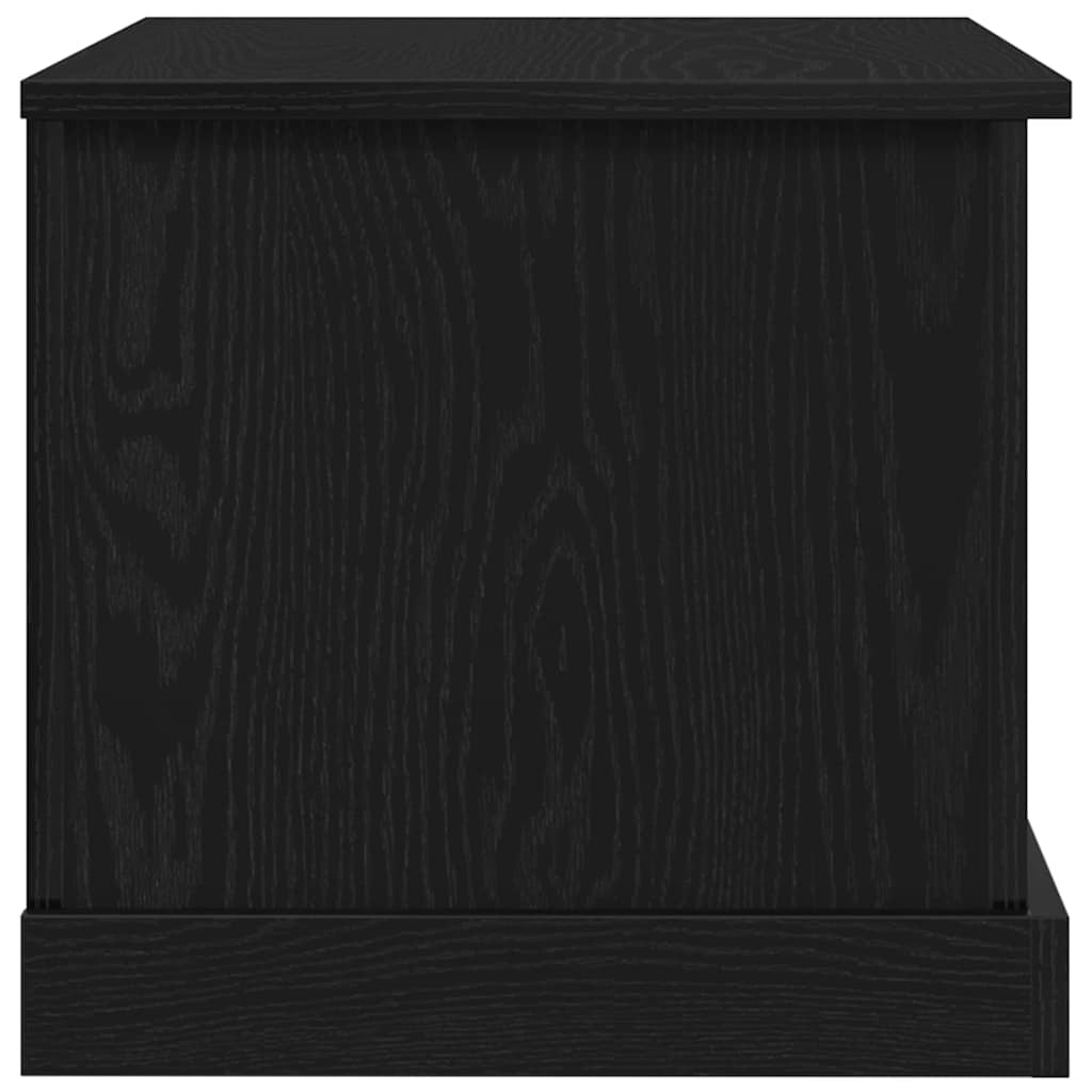 Boîte de Rangement Chêne noir 70 x 40 x 28 cm Bois d'ingénierie - XIOS