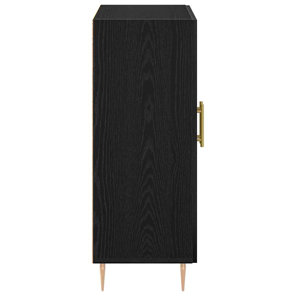 Buffet Chêne noir 69,5 x 34 x 90 cm Bois d'ingénierie - XIOS