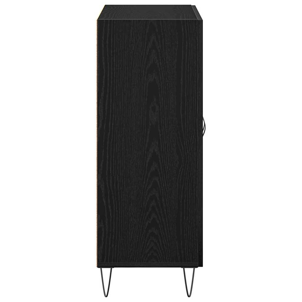 Buffet Chêne noir 69,5 x 34 x 90 cm Bois d'ingénierie - XIOS