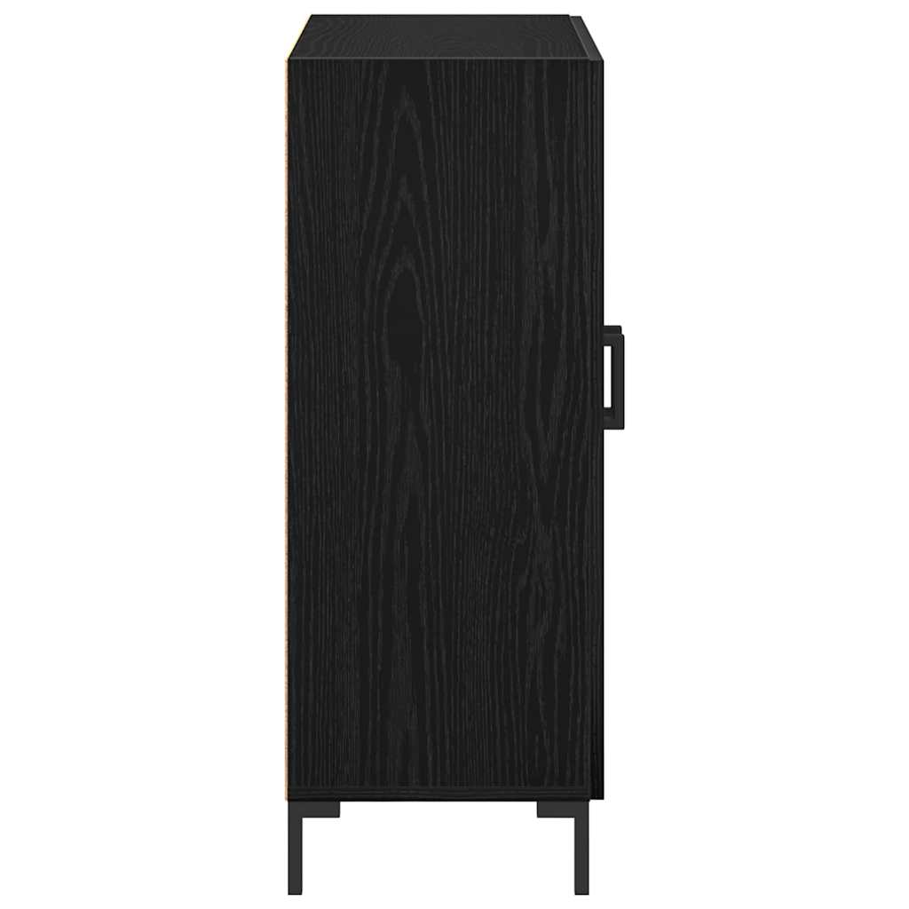 Buffet Chêne noir 69,5 x 34 x 90 cm Bois d'ingénierie - XIOS