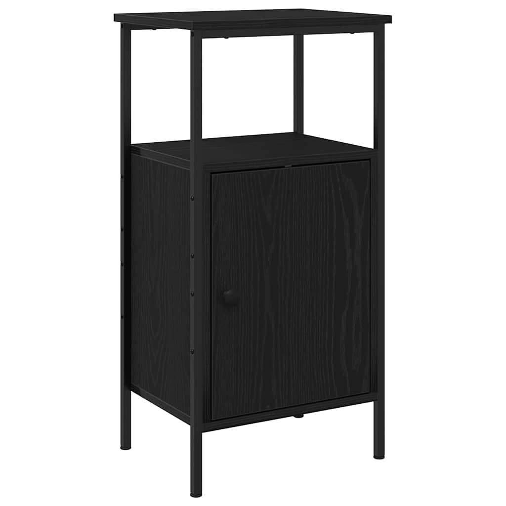 Cabinet de chevet 2 pcs Chêne noir 41 x 31 x 80 cm