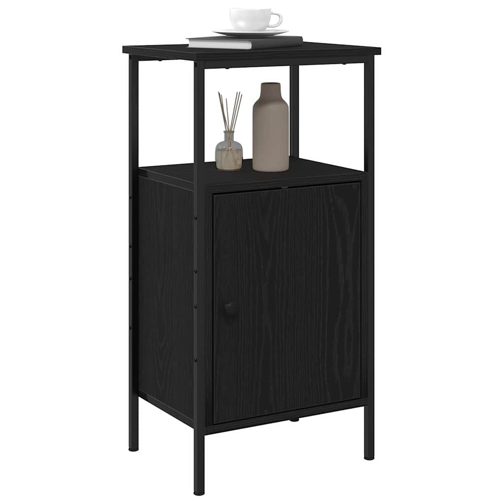Cabinet de chevet 2 pcs Chêne noir 41 x 31 x 80 cm