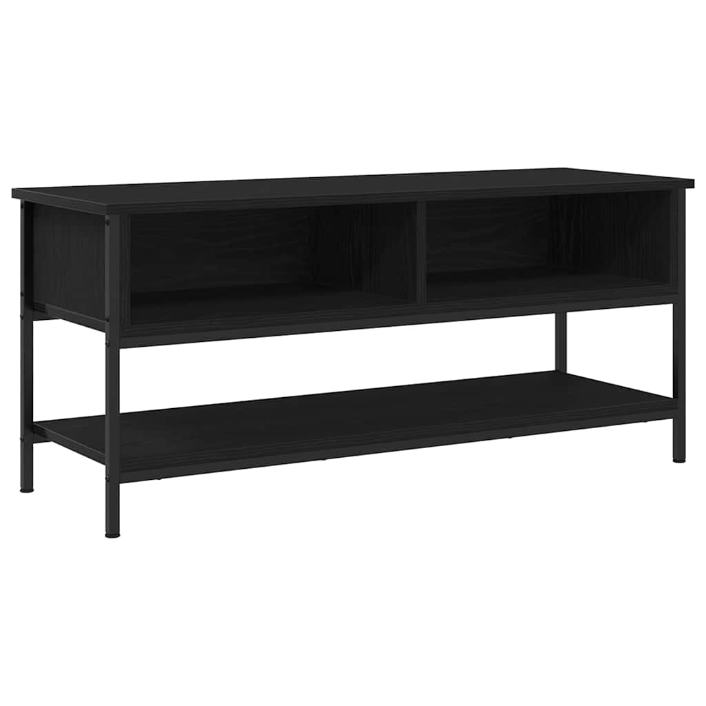 Meuble TV Chêne noir 100 x 35 x 45 cm Bois d'ingénierie - XIOS