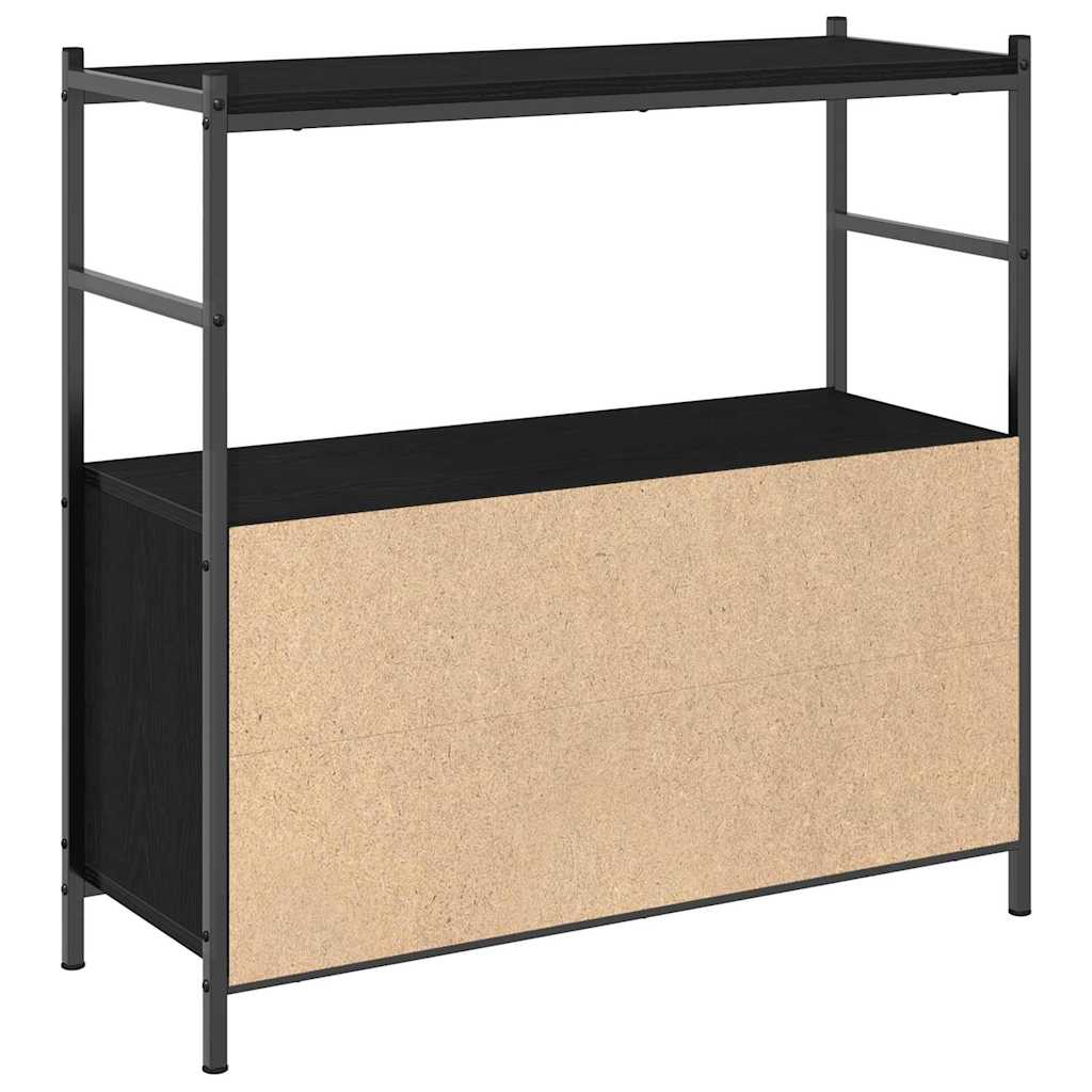 Étagère Chêne noir 80 x 30 x 78.5 cm Bois d'ingénierie - XIOS