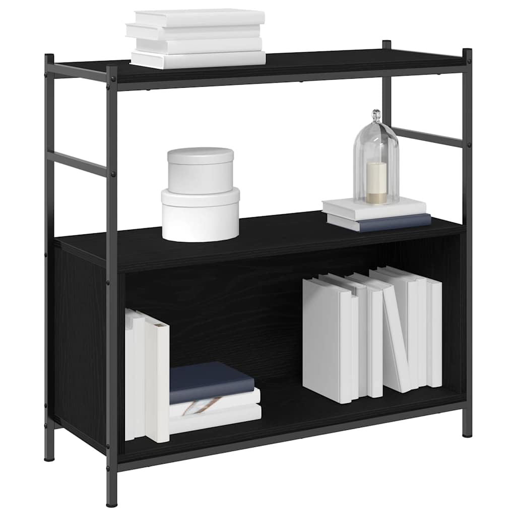 Étagère Chêne noir 80 x 30 x 78.5 cm Bois d'ingénierie - XIOS