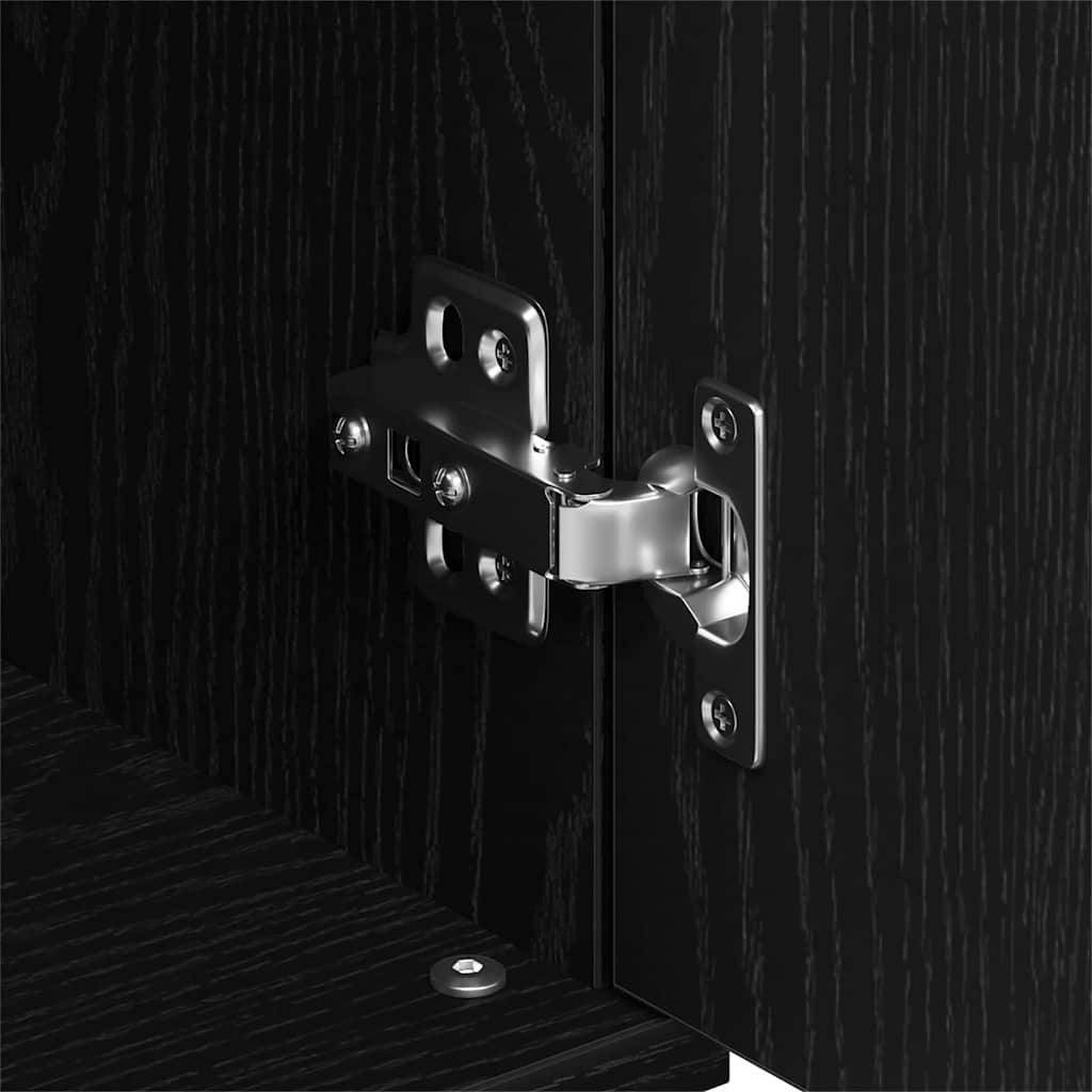 Buffet Chêne noir 101.5 x 35 x 70 cm Bois d'ingénierie - XIOS