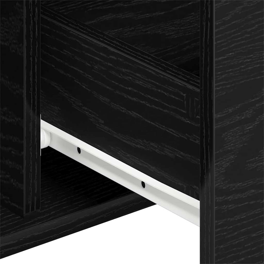 Buffet Chêne noir 101.5 x 35 x 70 cm Bois d'ingénierie - XIOS