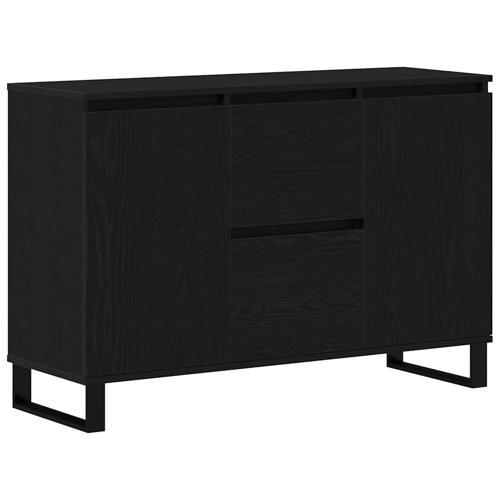 Buffet Chêne noir 101.5 x 35 x 70 cm Bois d'ingénierie - XIOS