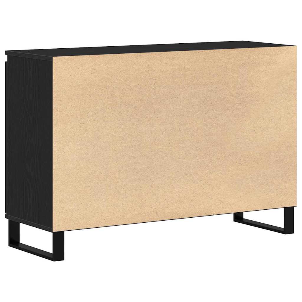 Buffet Chêne noir 101.5 x 35 x 70 cm Bois d'ingénierie - XIOS
