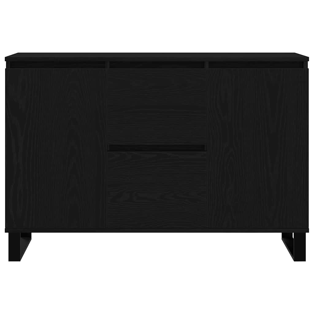 Buffet Chêne noir 101.5 x 35 x 70 cm Bois d'ingénierie - XIOS