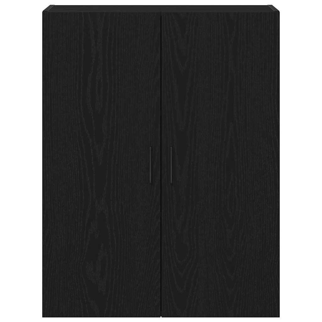 Meuble mural Chêne noir 69,5 x 34 x 90 cm Bois d'ingénierie - XIOS