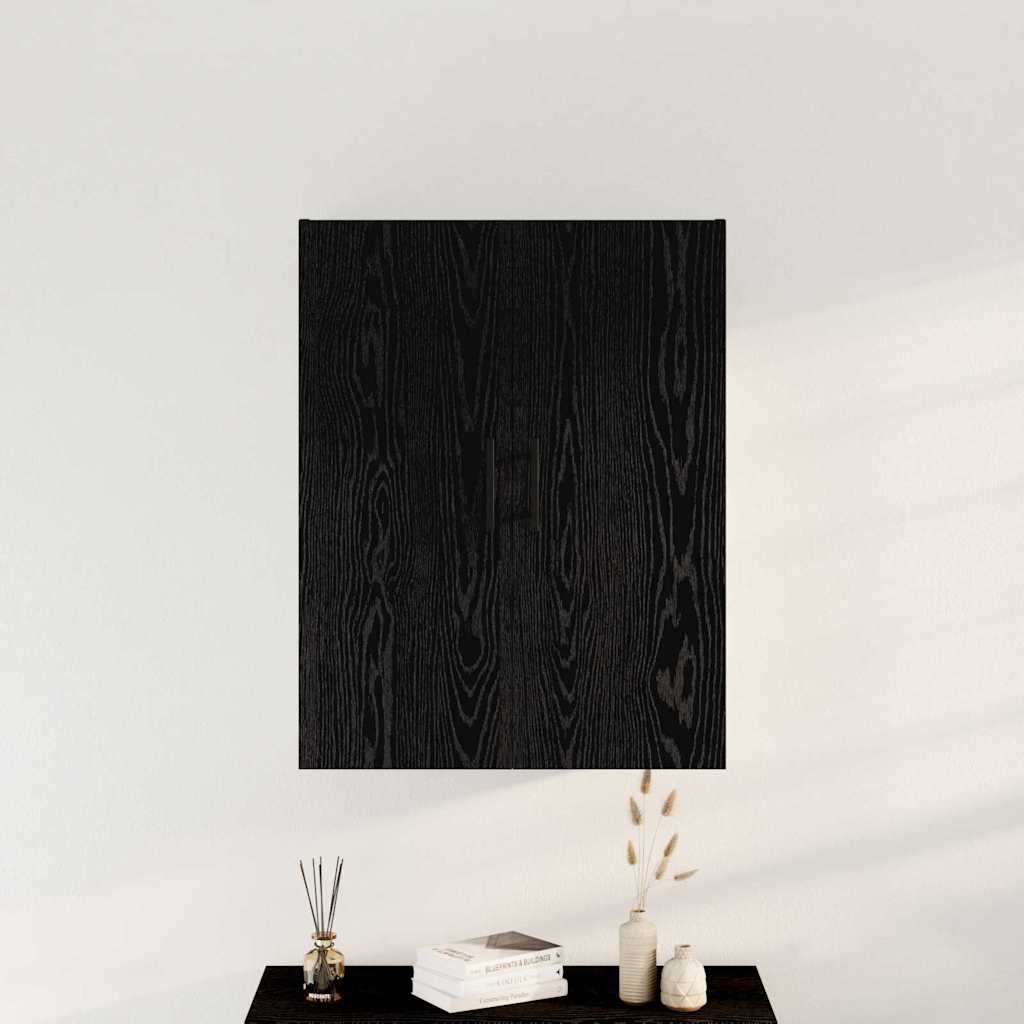 Meuble mural Chêne noir 69,5 x 34 x 90 cm Bois d'ingénierie - XIOS