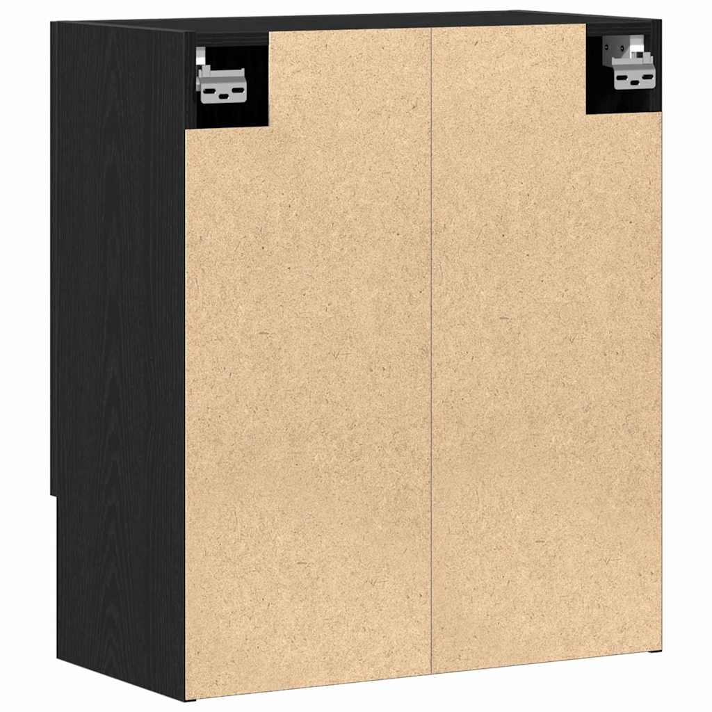Meuble mural Chêne noir 60 x 31 x 70 cm Bois d'ingénierie - XIOS