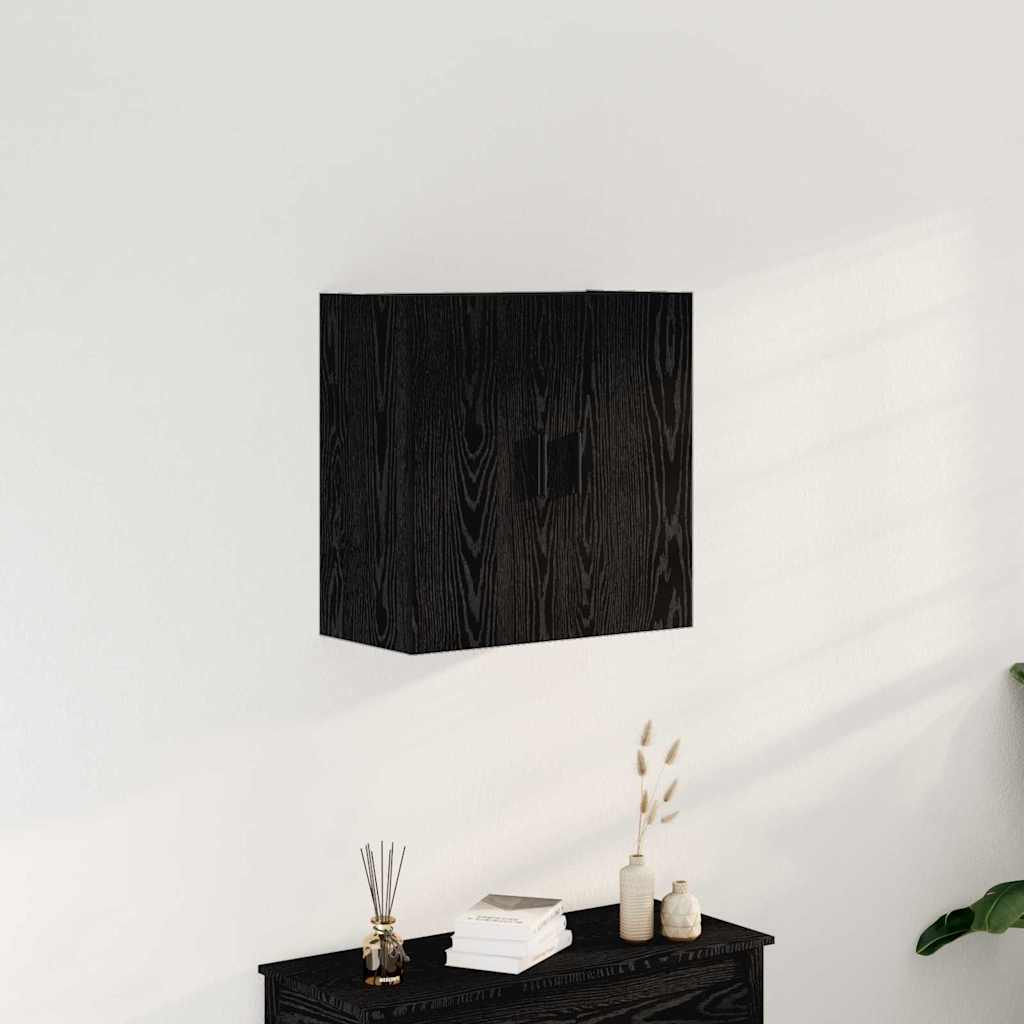 Meuble mural Chêne noir 60 x 31 x 60 cm Bois d'ingénierie - XIOS