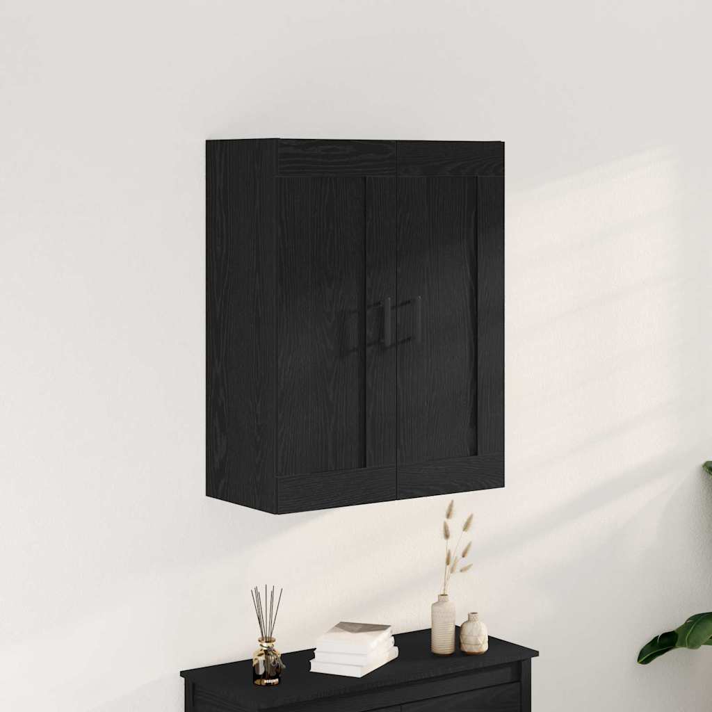 Meuble mural Chêne noir 69,5 x 34 x 90 cm Bois d'ingénierie - XIOS