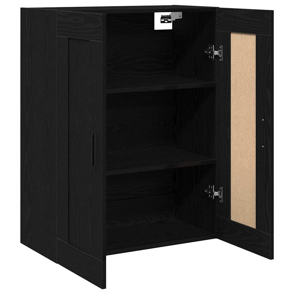 Meuble mural Chêne noir 69,5 x 34 x 90 cm Bois d'ingénierie - XIOS