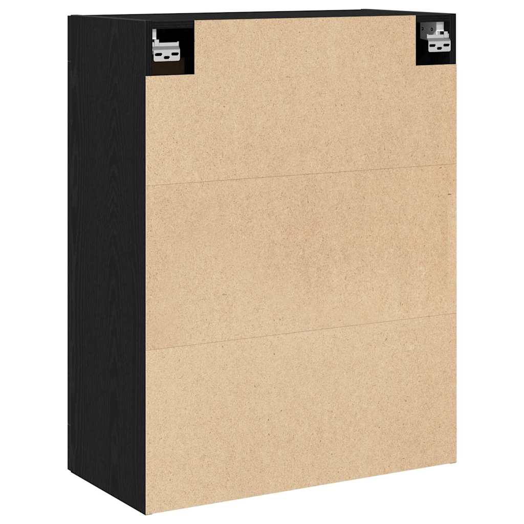 Meuble mural Chêne noir 69,5 x 34 x 90 cm Bois d'ingénierie - XIOS