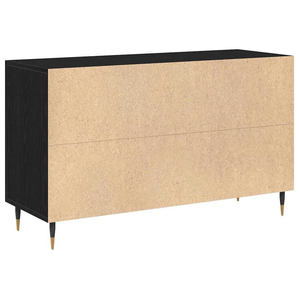 Buffet Chêne noir 100 x 36 x 60 cm Bois d'ingénierie - XIOS