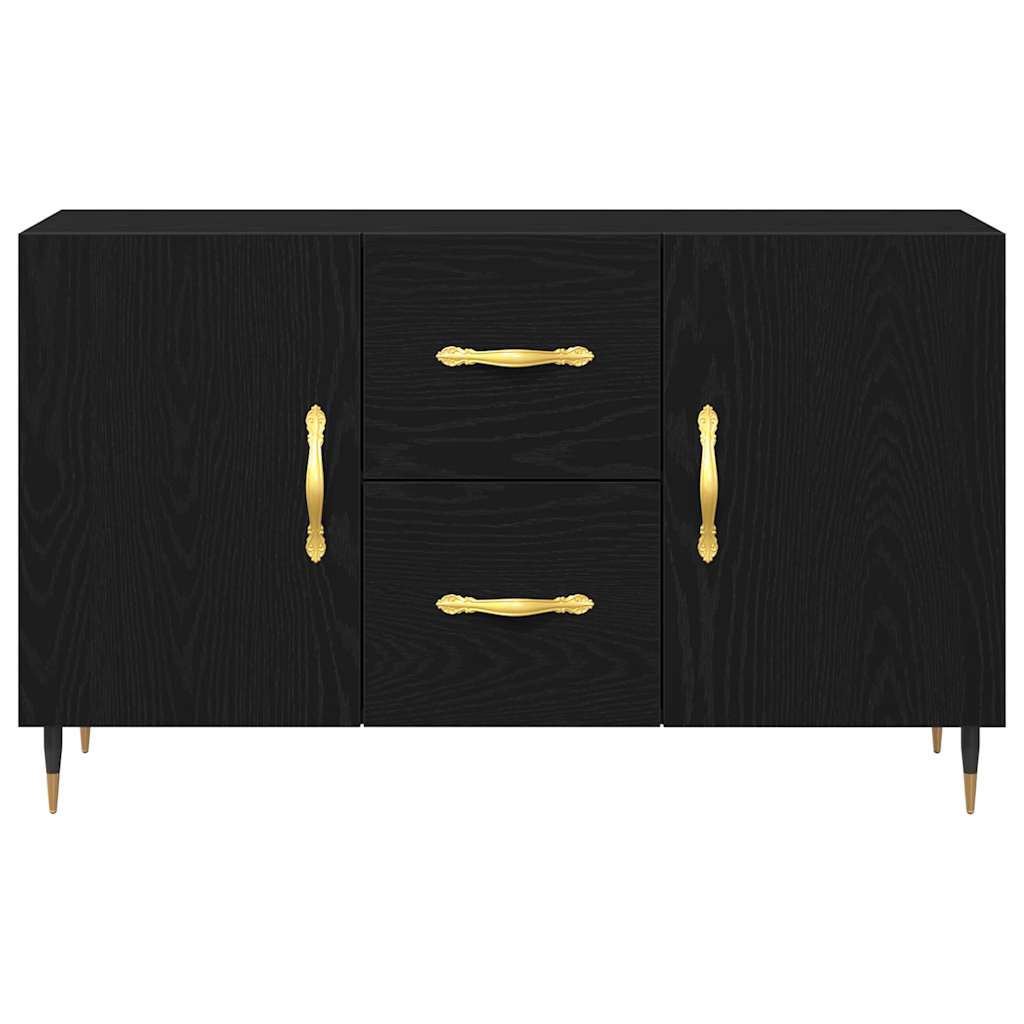 Buffet Chêne noir 100 x 36 x 60 cm Bois d'ingénierie - XIOS