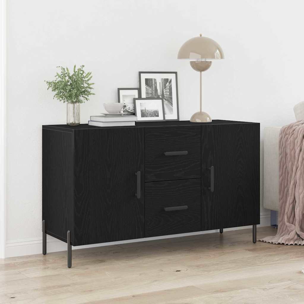Buffet Chêne noir 100 x 36 x 60 cm Bois d'ingénierie - XIOS
