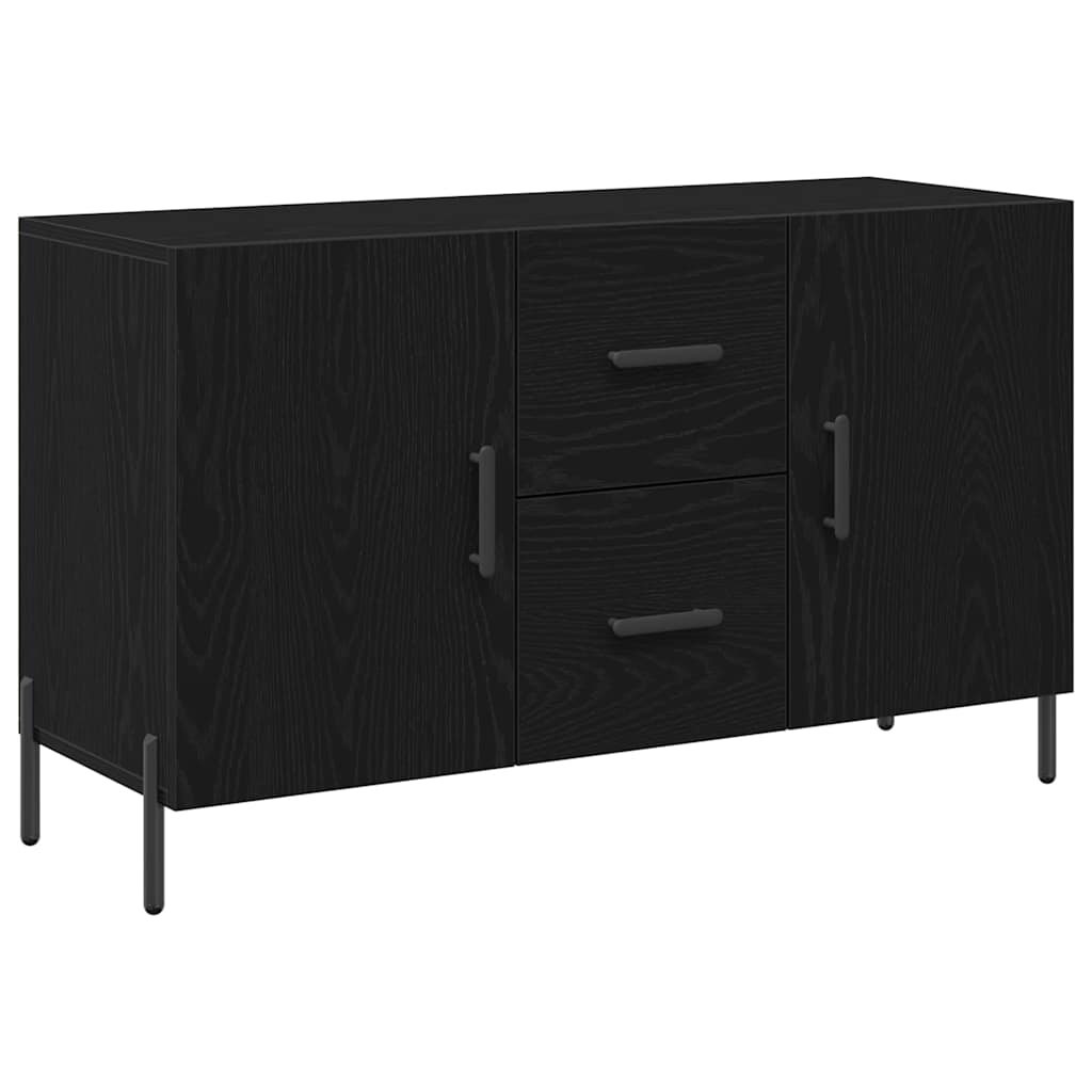 Buffet Chêne noir 100 x 36 x 60 cm Bois d'ingénierie - XIOS
