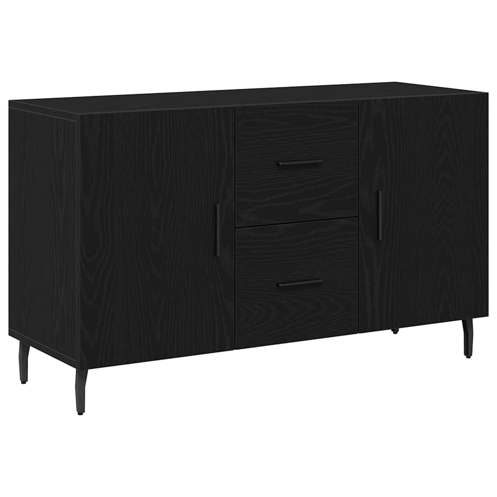 Buffet Chêne noir 100 x 36 x 60 cm Bois d'ingénierie - XIOS