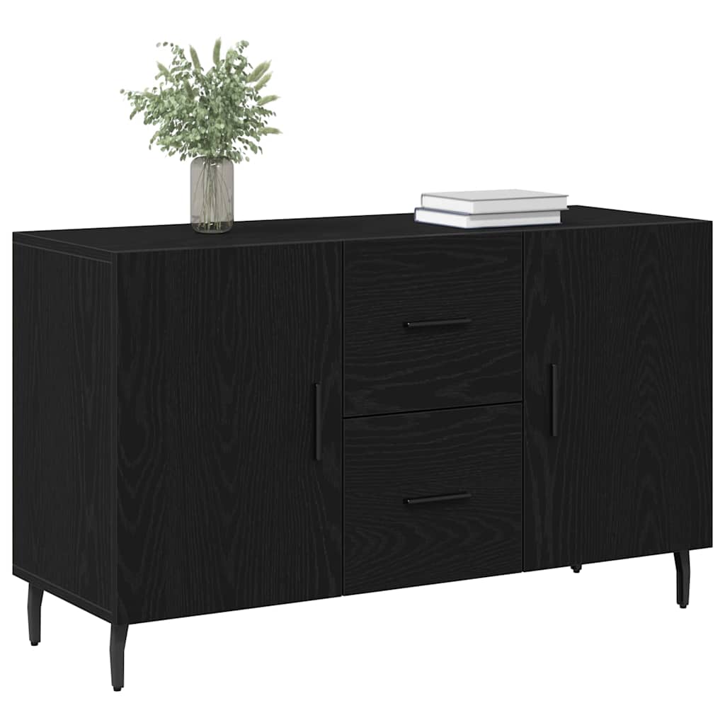 Buffet Chêne noir 100 x 36 x 60 cm Bois d'ingénierie - XIOS