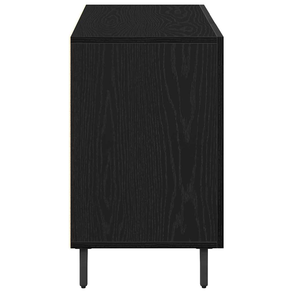 Buffet Chêne noir 100 x 36 x 60 cm Bois d'ingénierie - XIOS