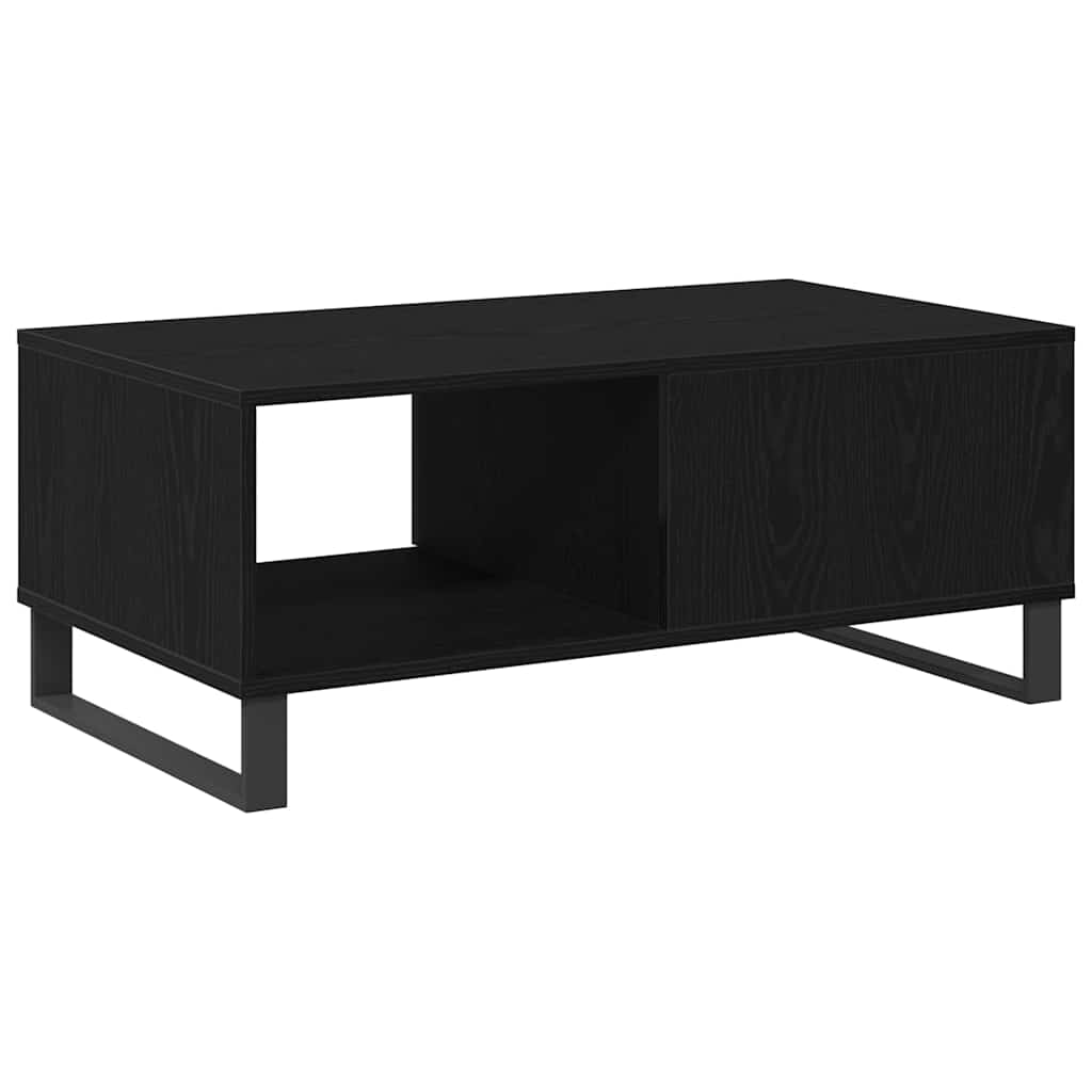 Table Basse Chêne noir 90 x 50 x 36,5 cm Bois d'ingénierie - XIOS