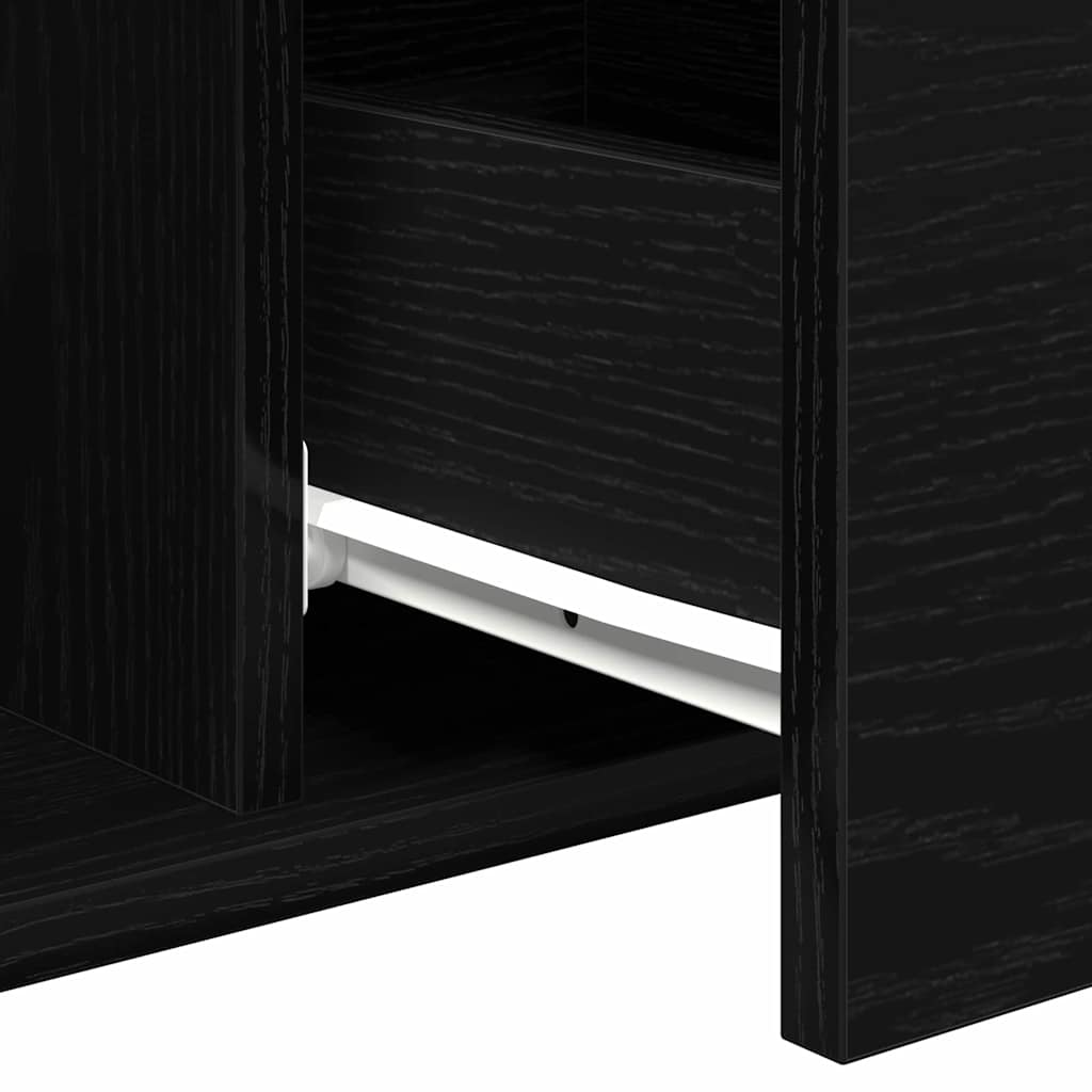 Table basse Chêne noir 90 x 50 x 36.5 cm Bois d'ingénierie - XIOS