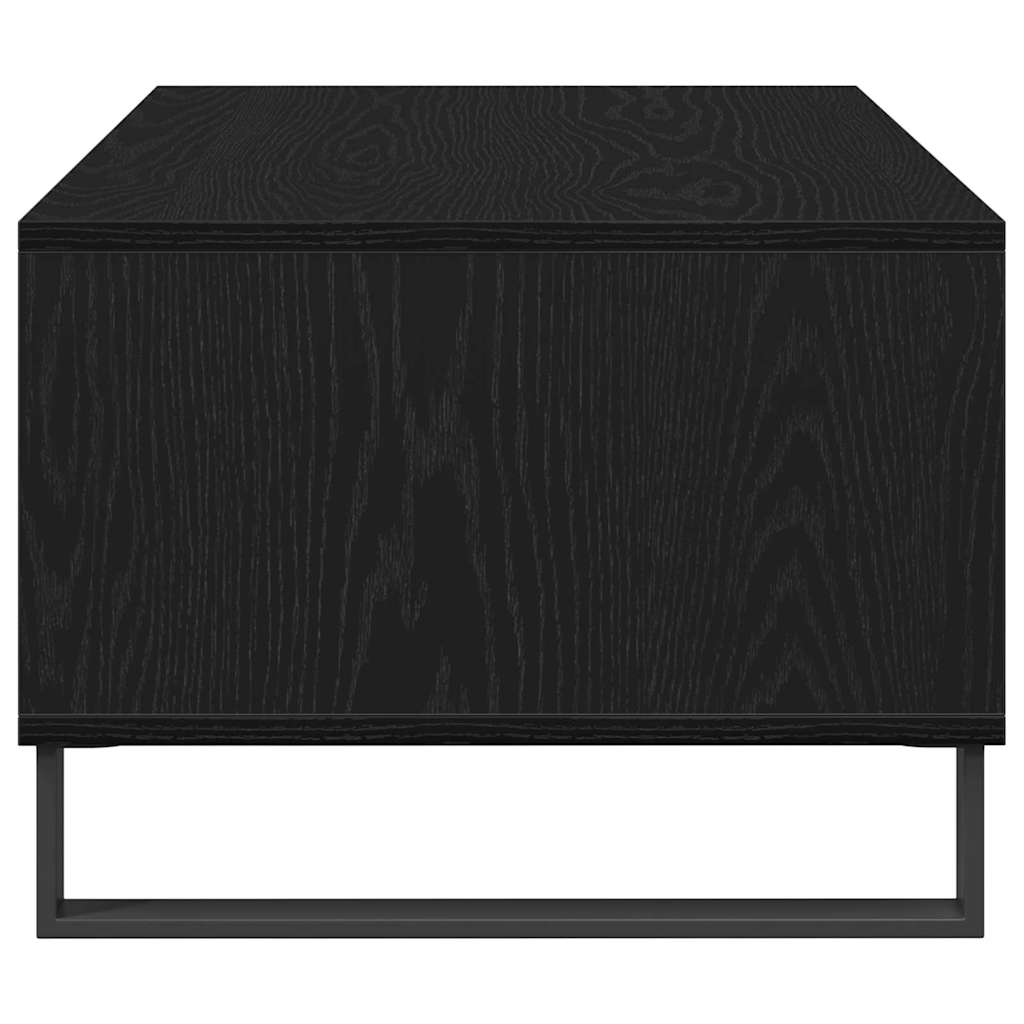 Table basse Chêne noir 90 x 50 x 36.5 cm Bois d'ingénierie - XIOS