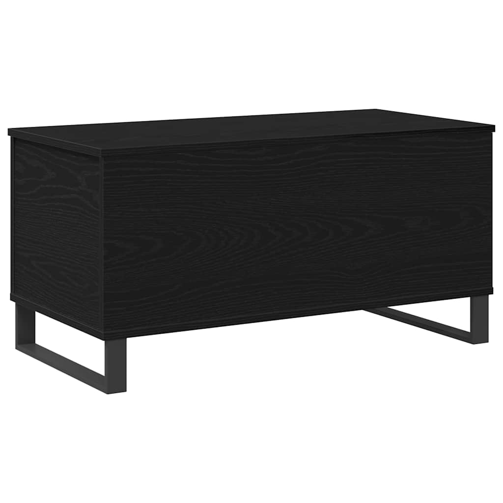 Table basse Chêne noir 90 x 44,5 x 45 cm Bois d'ingénierie - XIOS