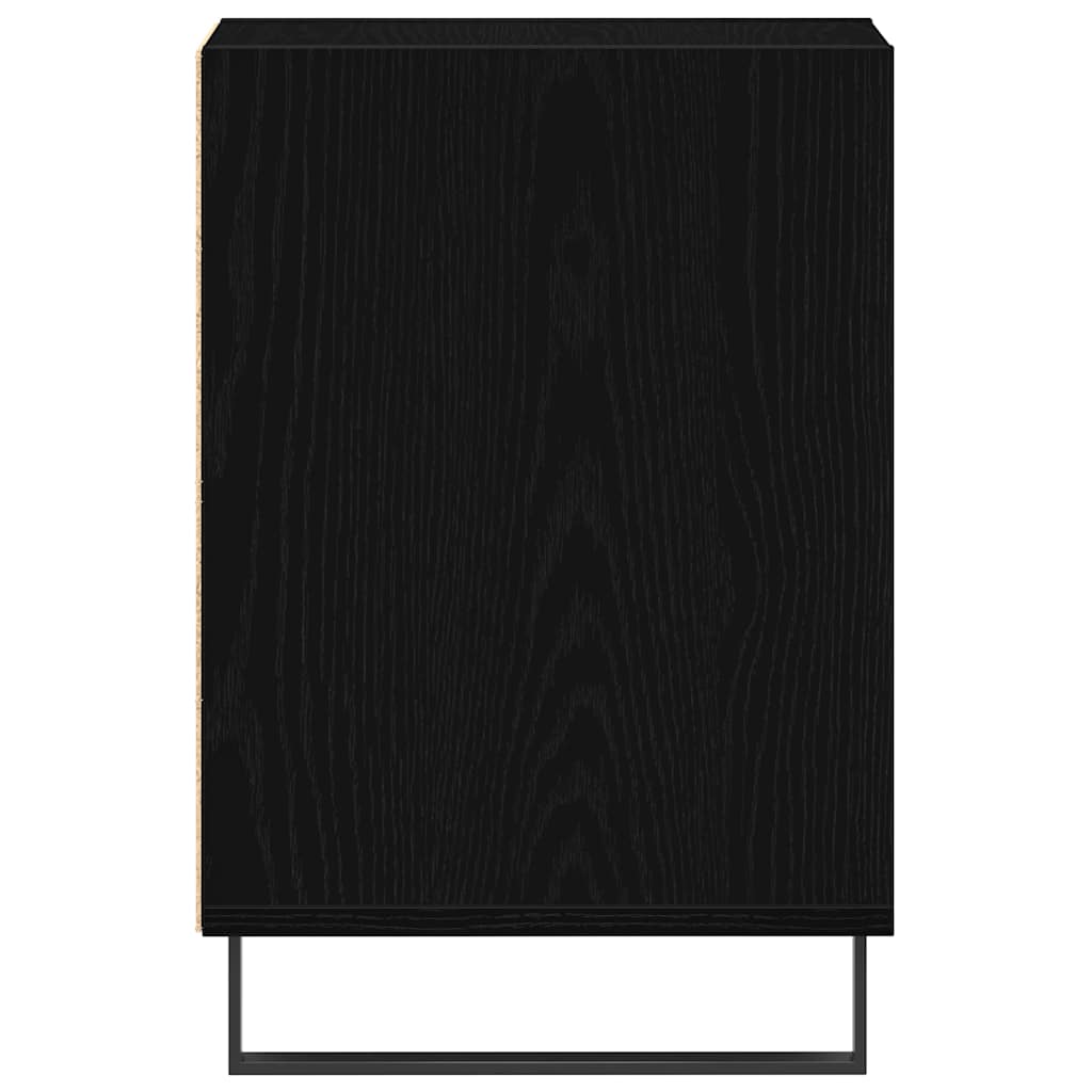 Ensemble meuble TV Montage mural Chêne noir 100 x 35 x 55 cm - XIOS