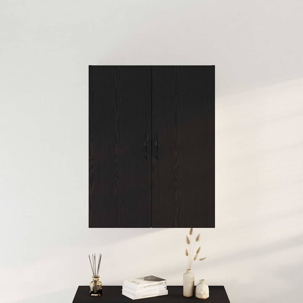 Armoire Murale Chêne noir 69,5 x 34 x 180 cm Bois d'ingénierie - XIOS