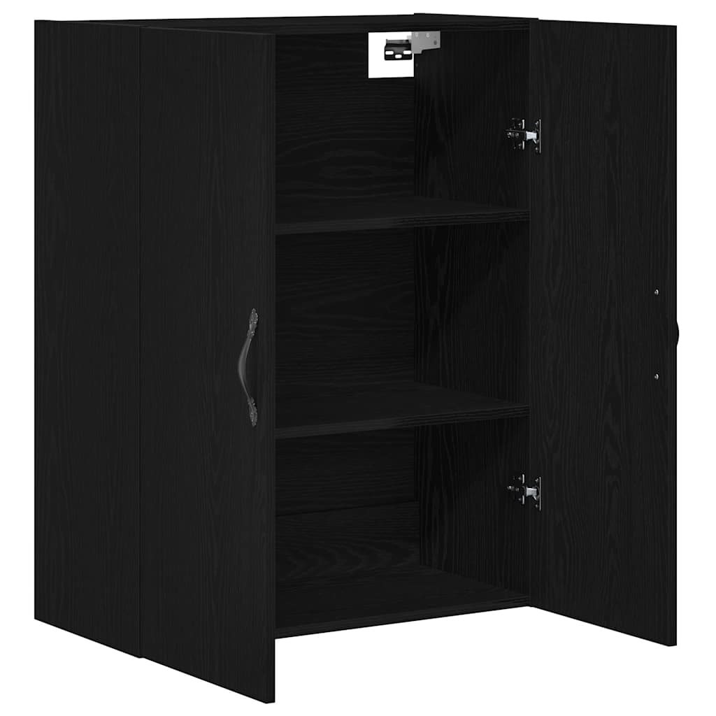 Armoire Murale Chêne noir 69,5 x 34 x 180 cm Bois d'ingénierie - XIOS