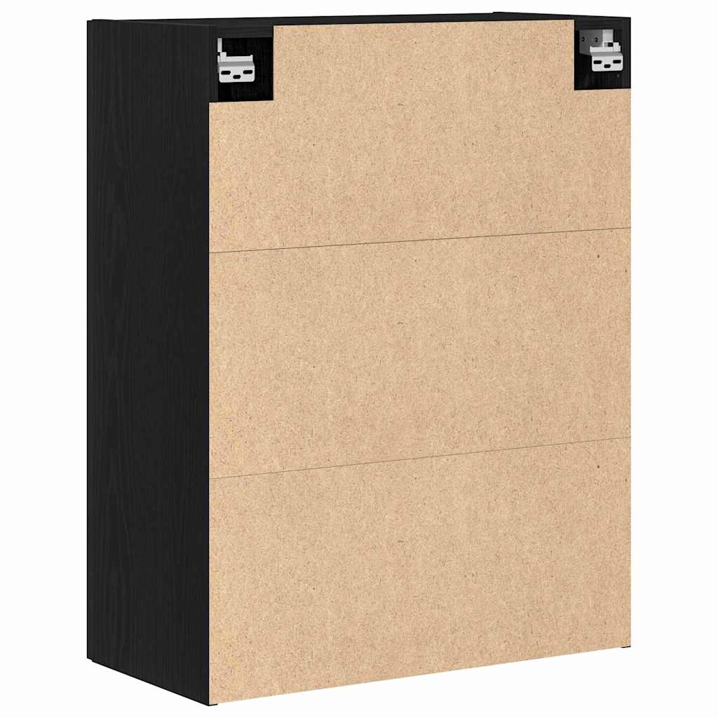 Armoire Murale Chêne noir 69,5 x 34 x 180 cm Bois d'ingénierie - XIOS
