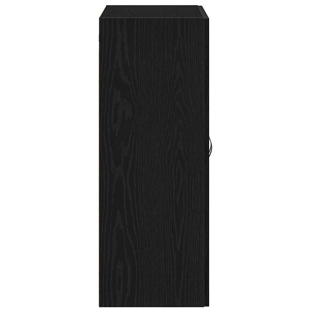 Armoire Murale Chêne noir 69,5 x 34 x 180 cm Bois d'ingénierie - XIOS