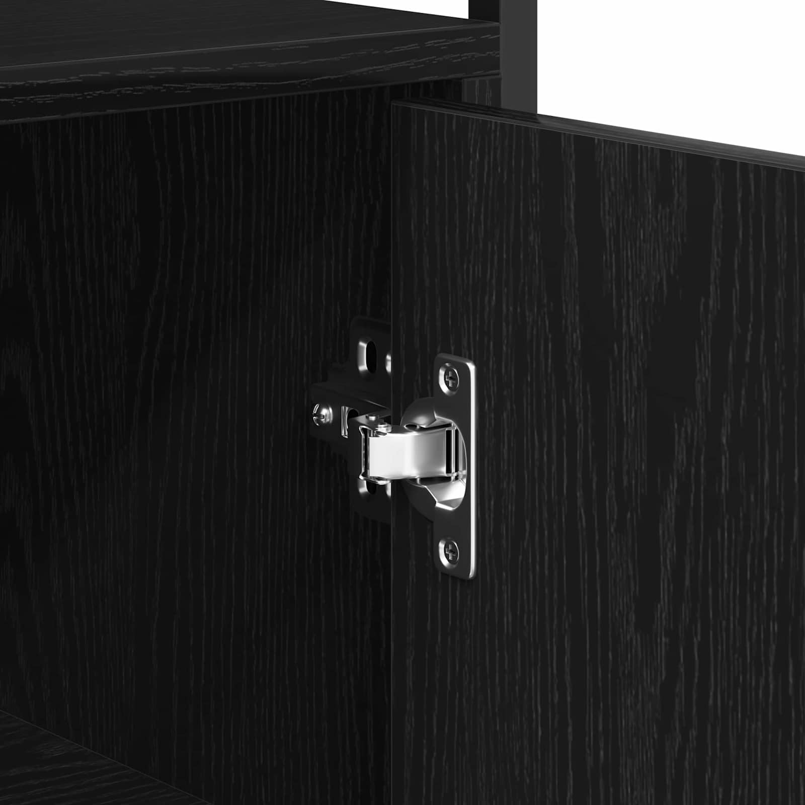Buffet Chêne noir 70 x 30 x 80 cm Bois d'ingénierie - XIOS