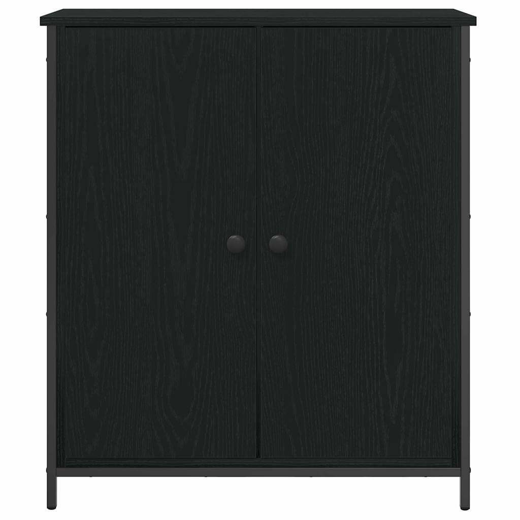 Buffet Chêne noir 70 x 30 x 80 cm Bois d'ingénierie - XIOS