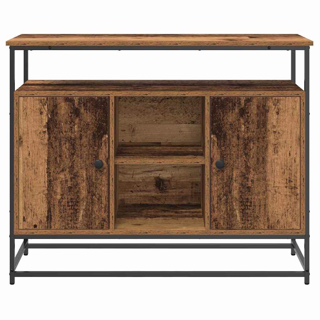 Buffet Bois ancien 100 x 35 x 80 cm Bois d'ingénierie - XIOS