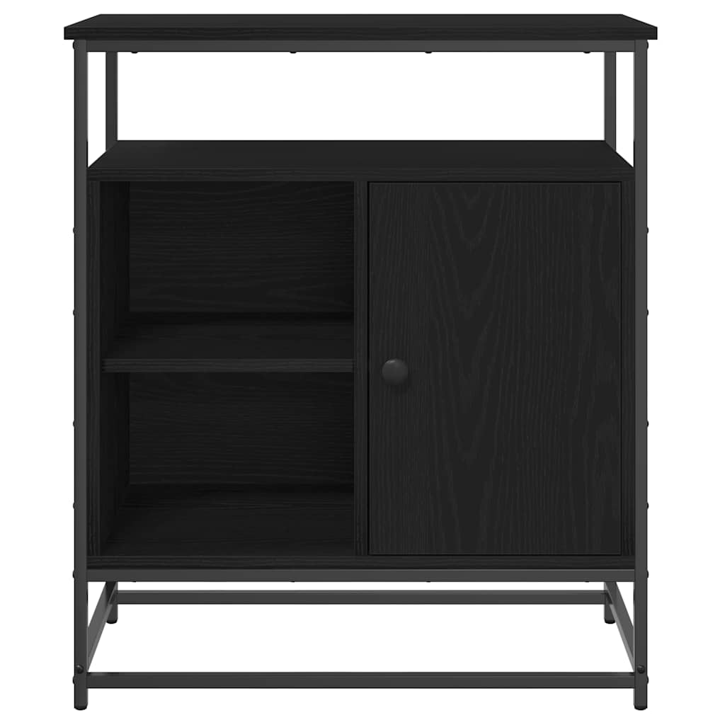Buffet Chêne noir 69 x 35 x 80 cm Bois d'ingénierie - XIOS