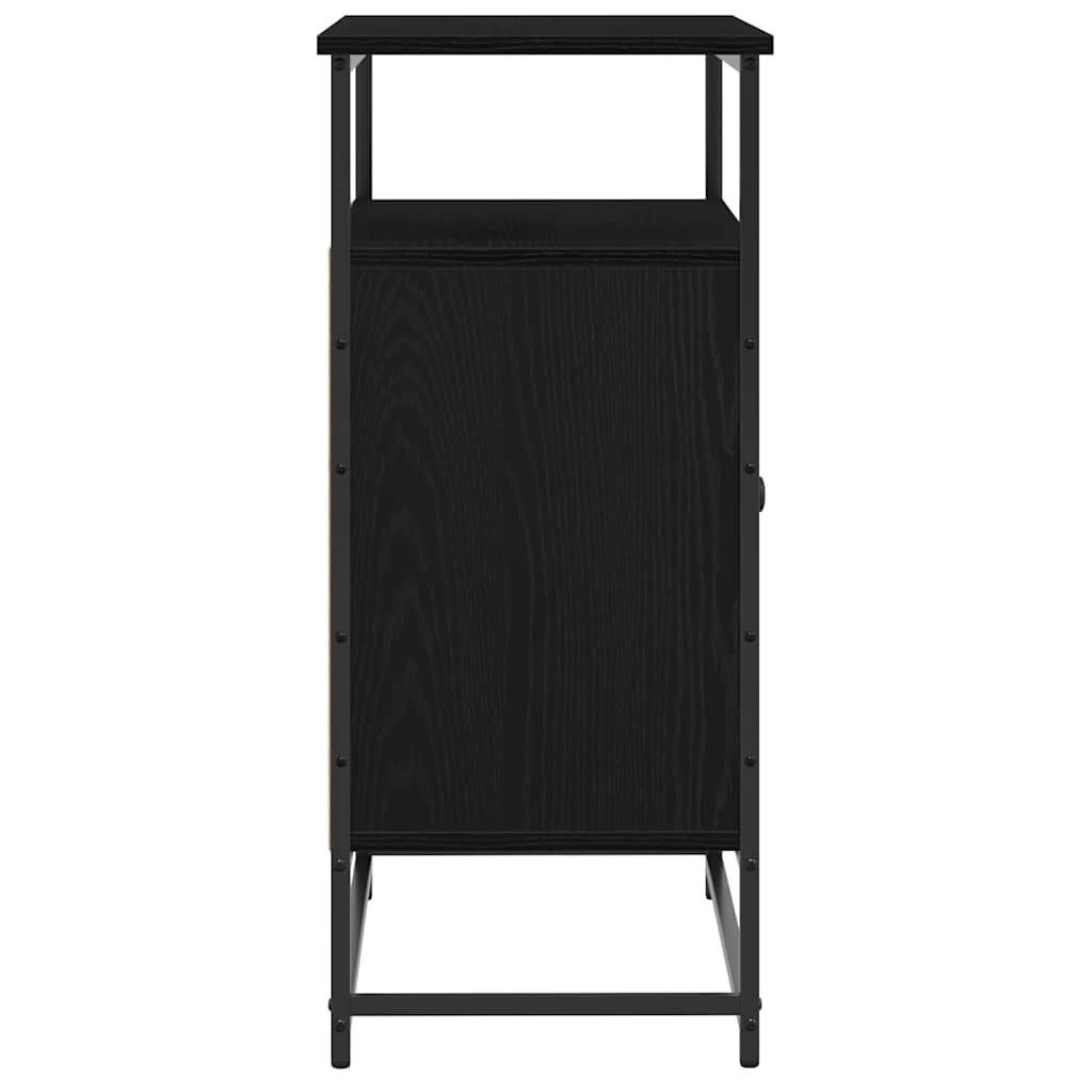 Buffet Chêne noir 69 x 35 x 80 cm Bois d'ingénierie - XIOS