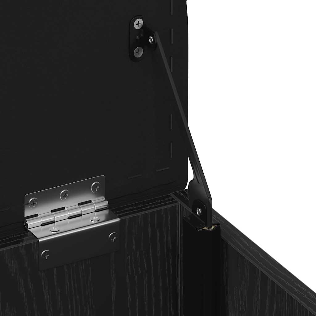 Banc de Rangement Chêne noir 42 x 42 x 45 cm Bois d'ingénierie - XIOS