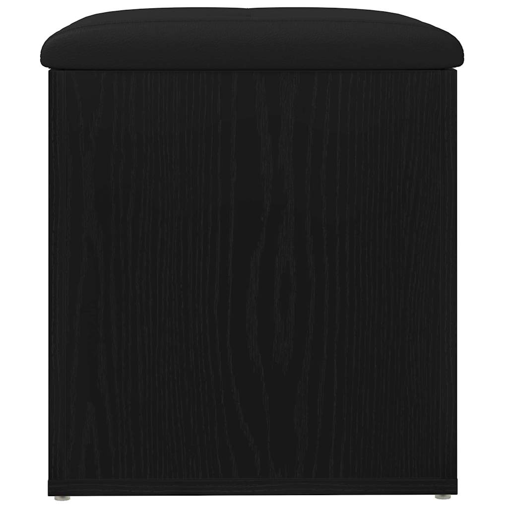 Banc de Rangement Chêne noir 42 x 42 x 45 cm Bois d'ingénierie - XIOS
