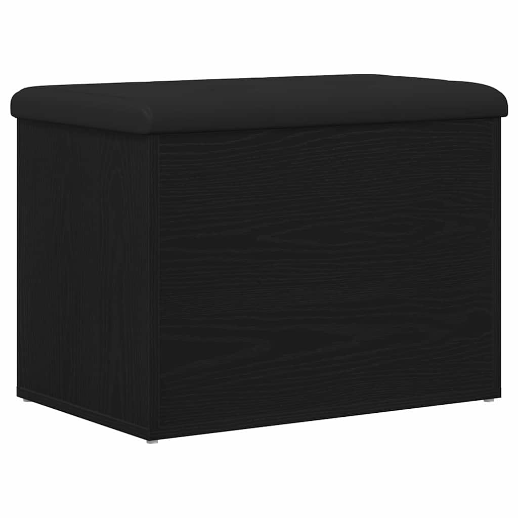Banc de rangement Chêne noir 62 x 42 x 45 cm Bois d'ingénierie - XIOS