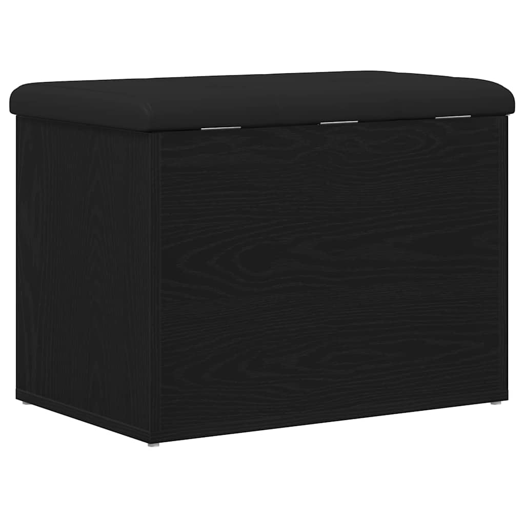Banc de rangement Chêne noir 62 x 42 x 45 cm Bois d'ingénierie - XIOS
