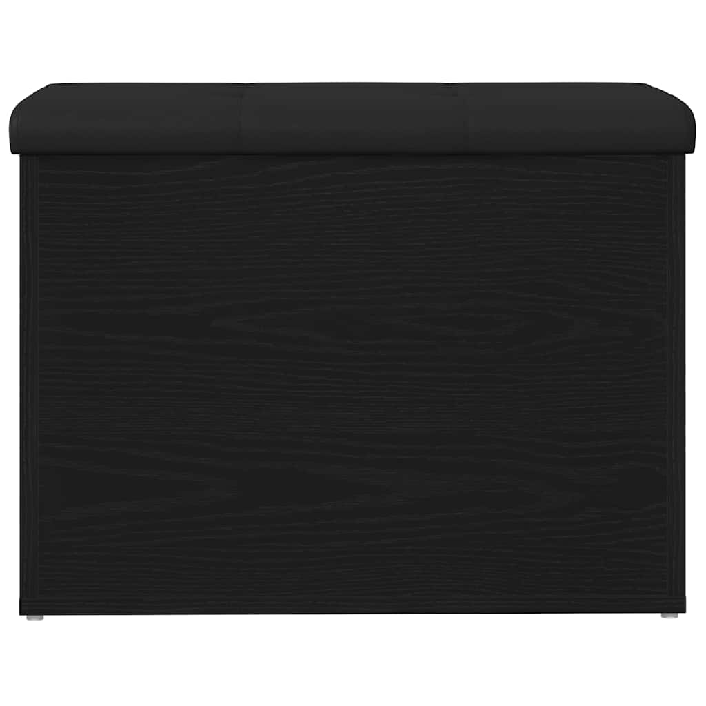 Banc de rangement Chêne noir 62 x 42 x 45 cm Bois d'ingénierie - XIOS
