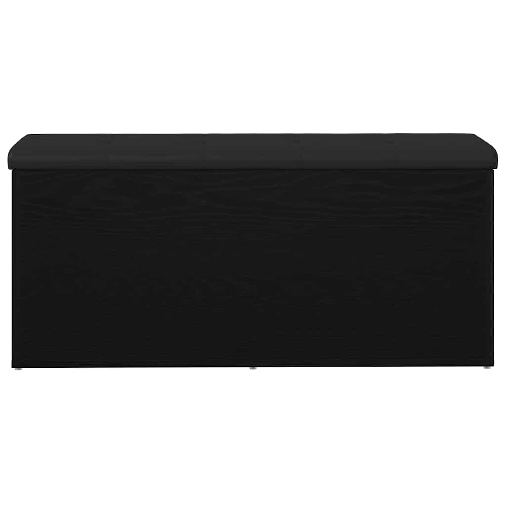Banc de Rangement Chêne noir 102 x 42 x 45 cm Bois d'ingénierie - XIOS