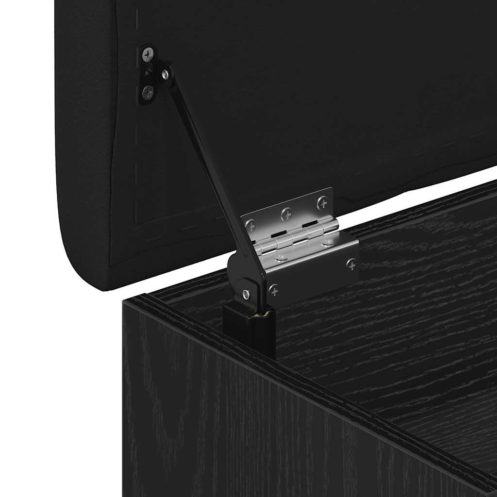 Banc de rangement Chêne noir 62 x 32 x 50 cm Bois d'ingénierie - XIOS