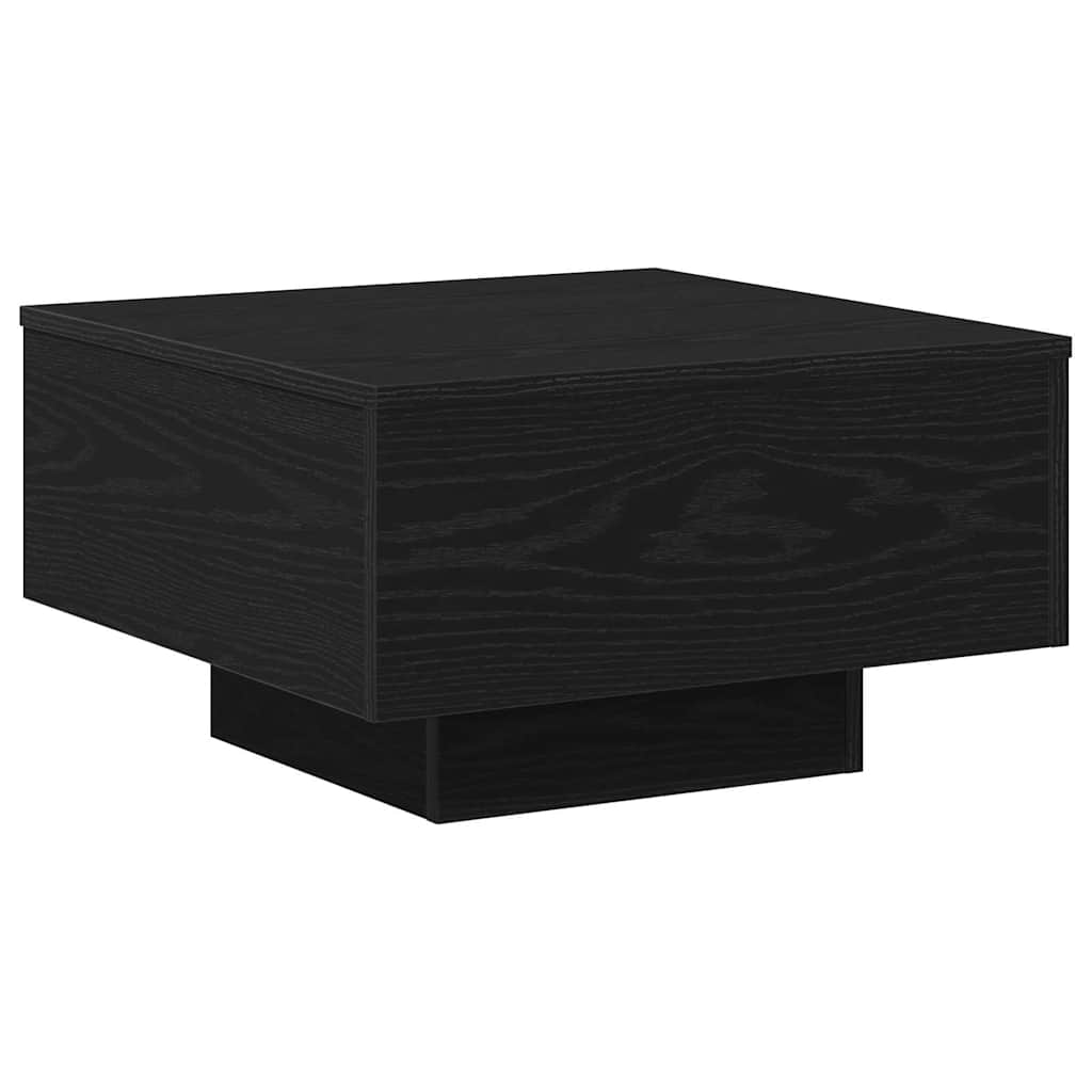 Table basse Chêne noir 55 x 55 x 31 cm Bois d'ingénierie - XIOS